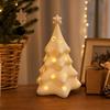 3D Printed Christmas Tree Lamp Shade for Holiday Decor, Festive Tabletop Lampshade, Bulb Not Included