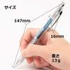 Pentel EnerGel Infree Ballpoint Pen 0.7mm Clear Barrel Blue Black 10-pack