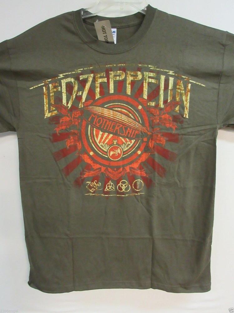 

LED ZEPPELIN OFFICIAL MERCH MOTHERSHIP BAND CONCERT MUSIC LARGE Unisex T-Shirt XL
