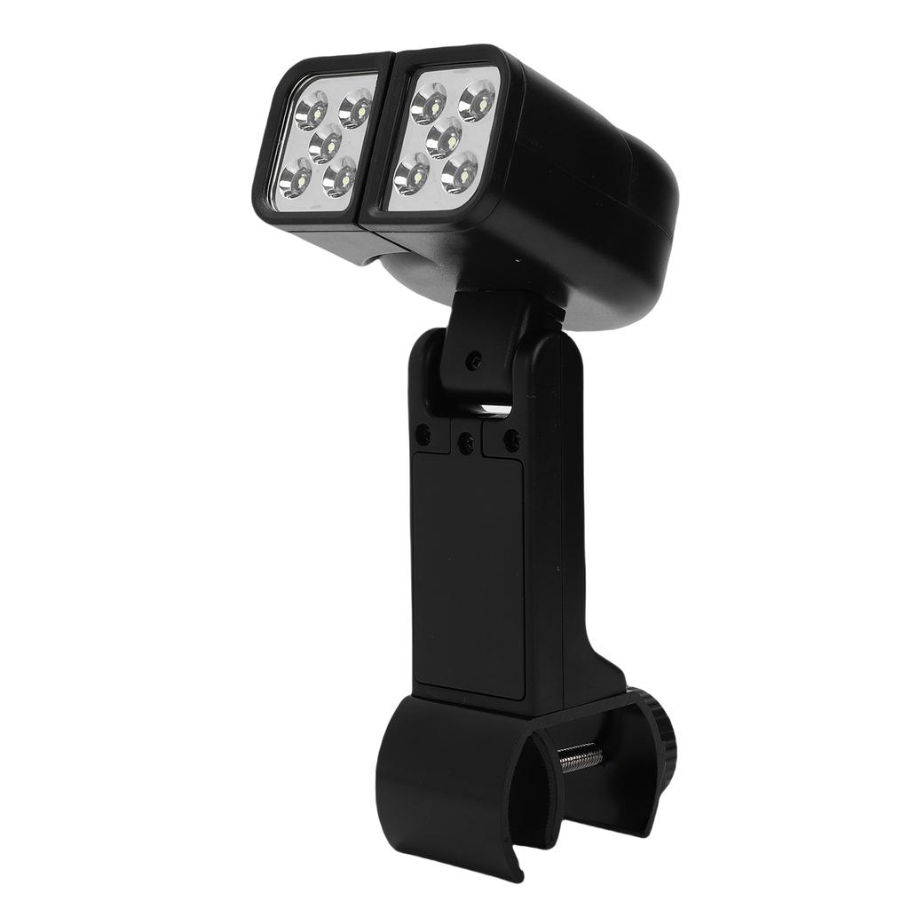 BBQ Grilling Light 360 Degree Rotatable Clip On Barbecue Grill Light with Touch Switch 10PCS F5 Light Chips Aluminum