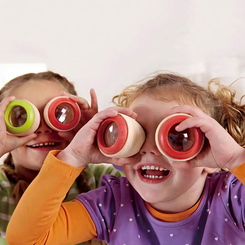 Magic Kaleidoscope Bee Eye Prism Science Observation Early Educational Toys For Kids Boys Girls Birthday Festival Party Gifts