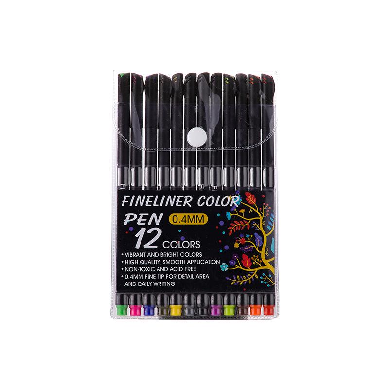Kreatives buntes Feinspitzen-Liner-Stifte-Set für Journaling und Kritzeln, Große Kapazität