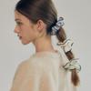Mellotory Terry Line Scrunchie (cream)