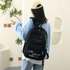Lightweight Student Schoolbag Letter Print Water-Repellent Backpack Women's Large Capacity Backpack