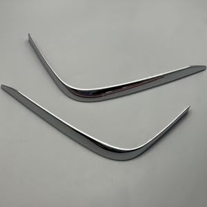 OKAYOHINN 2-Piece ABS Resin Corner Garnish for Daihatsu New Tanto Custom (LA650S 660S, October 2022 Onwards) with Mirror-Plated Finish (SC-QHY)