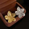 5 Petals Opening Finger Ring Copper Finger Hand Ring  Valentine's Day Gift