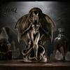 Demoness Collectible Statue Female Demon Resin Figurine, Gothic Succubus for Halloween, Ornament Winged Tabletop Decoration Home Office Retro Decor