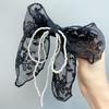 Elegant Lace Embroidery Bow Hair Clip Solid Color Retro Headdress Hair Clips Sweet Girls Princess Hair Accessories Gift