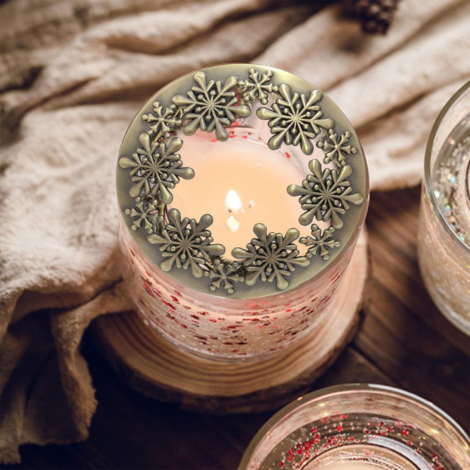 Верхние украшения для свечей, Крышки для свечей, Колпачки-абажуры для банок, Аксессуары для банок