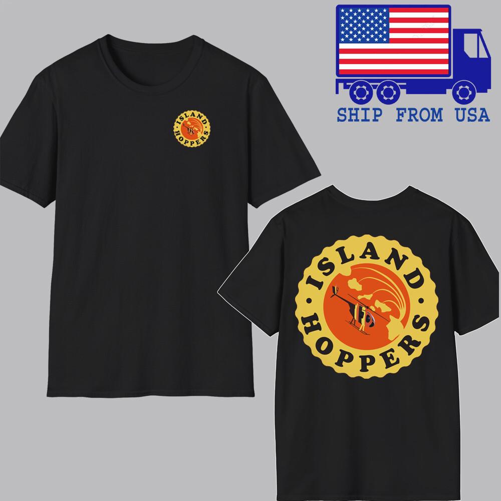 Island Hoppers Magnum PI Movie TV Show Men#039;s Black Size S5XL Unisex T-Shirt XXXXL