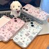 Couple Leopard Print Cat Bear, Suitable for Apple Promax Mobile Phone Case, High Value for Girls, Huawei Xiaomi Vivo