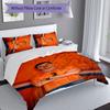 3pcs Racing Driver M-Max Verstappen Themed Duvet Cover Set, Includes 1 Duvet Cover and 2 Pillowcases,Skin-Friendly&Comfortable Fabric,Suitable Bedding