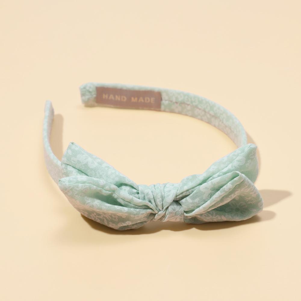 New Printed Bow Children Headband Wide-brimmed Versatile Hairbands Cute Girls Hair Bands Women Hair Accessories Girls Hairband