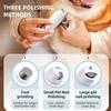 2 In 1 Electric Dog Nail Grinder & Partial Hair Trimmer for Dog Nail Grinders Pet Quiet Cat Paws Nail Grooming Trimmer Tools
