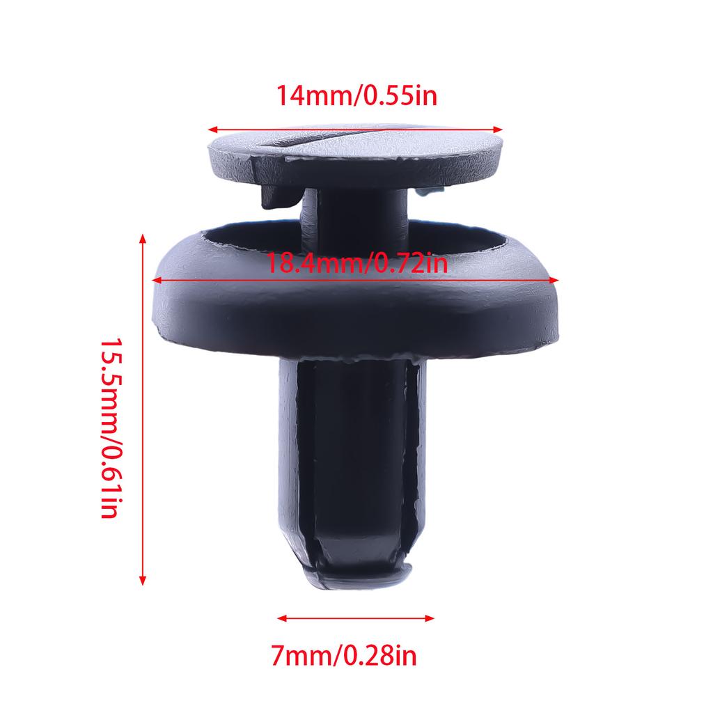 Plastic Trim Clips for Radiator Shields Engine Covers 53259-20030 FOR Toyota Yaris/Vitz RAV4 Corolla Camry Avensis Prius