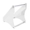 Acrylic Record Storage Black Acrylic Rack Easy Access Record Display  Home Display