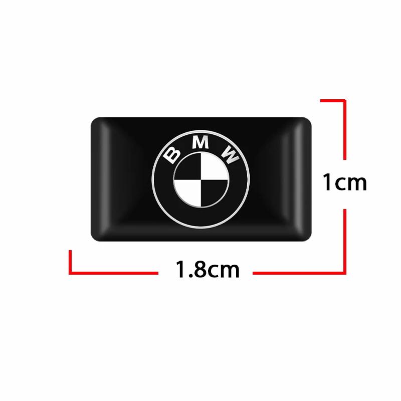2025 Hot 10pcs Car logo steering wheel sticker Car Epoxy Sticker For BMW 50th Kith M Sticker X1 X3 X4 X5 X6 X7 e46 e90 f20 e60 e