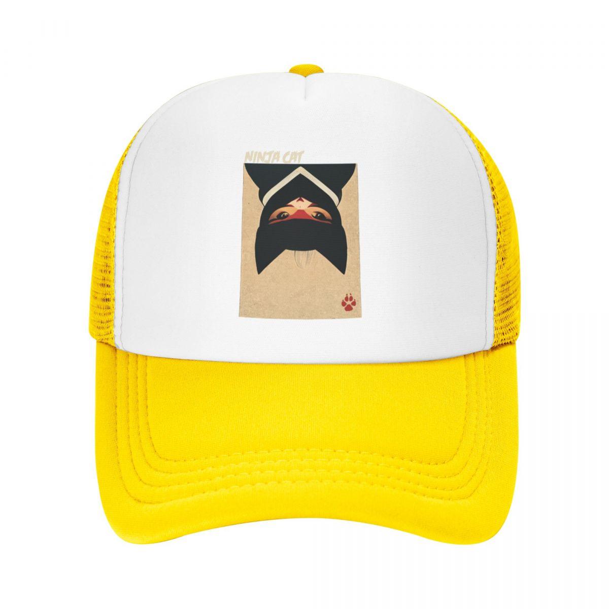 

Бейсбольная кепка Ninja Cat, модная дизайнерская кепка, мужские и женские кепки