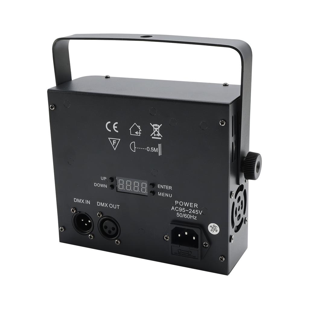 45W DMX RGB LED Beam Scanner Projector DJ Disco Party Stage Strobe Laser Light