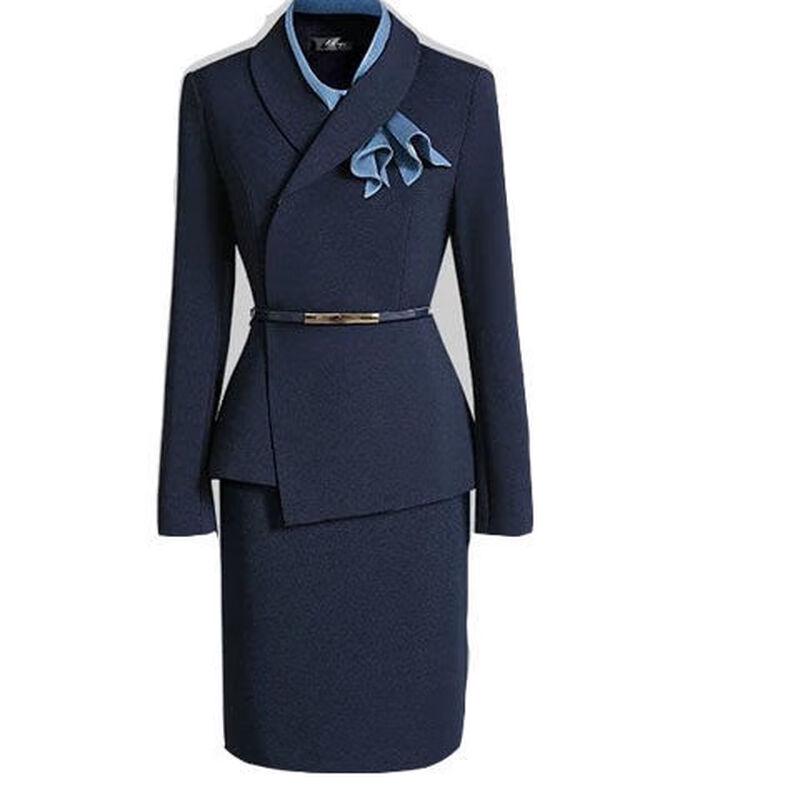 Wan Ju He Professional Suit Set with Two Shirts