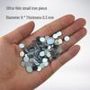 100 Round Galvanized Rust-Proof Magnetic Sheet Patches (0.3-1mm Thick)