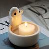 Halloween Ghost Ceramic Candle Holder Gnome Cat Angel Fox Hedgehog Frog Squirrel Candle Stand Candlestick Table Centerpiece Decoration