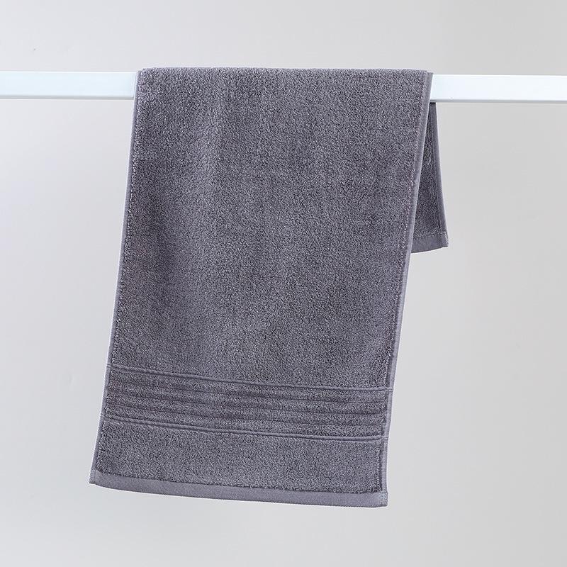 Pure Cotton Thickened Face Towel for Adult Use - Absorbent and Soft for Home Use 33 x 74 cm