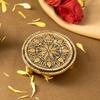 Ekhasa 100% Pure Brass Chowki for God Idols | Peetal Stand Peedam for Idols | Small Bajot | Pooja Peeta Chowki
