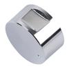 Kitchen Accessories Stove Rotary Switch High Wear Resistance Kitchen Stove Ovens Embedded Hole Silver Zinc Alloy