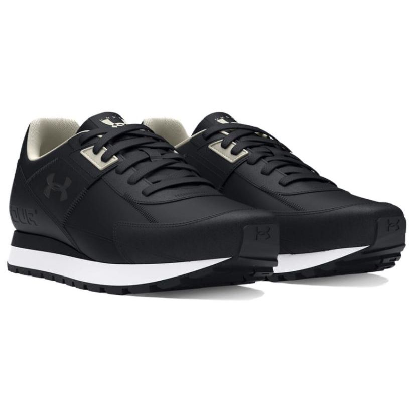 Under Armour Essential Runner Black White Men Sneakers 3028408-001