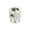 4 Piece Step Drill Sleeve Kit for Aluminum Extrusions M20 Threaded 6mm 8mm 10mm 14mm Holes 7mm Quick Release Design
