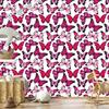 Pink Butterflies Wallpaper for Living Room and Bedroom 50x1000