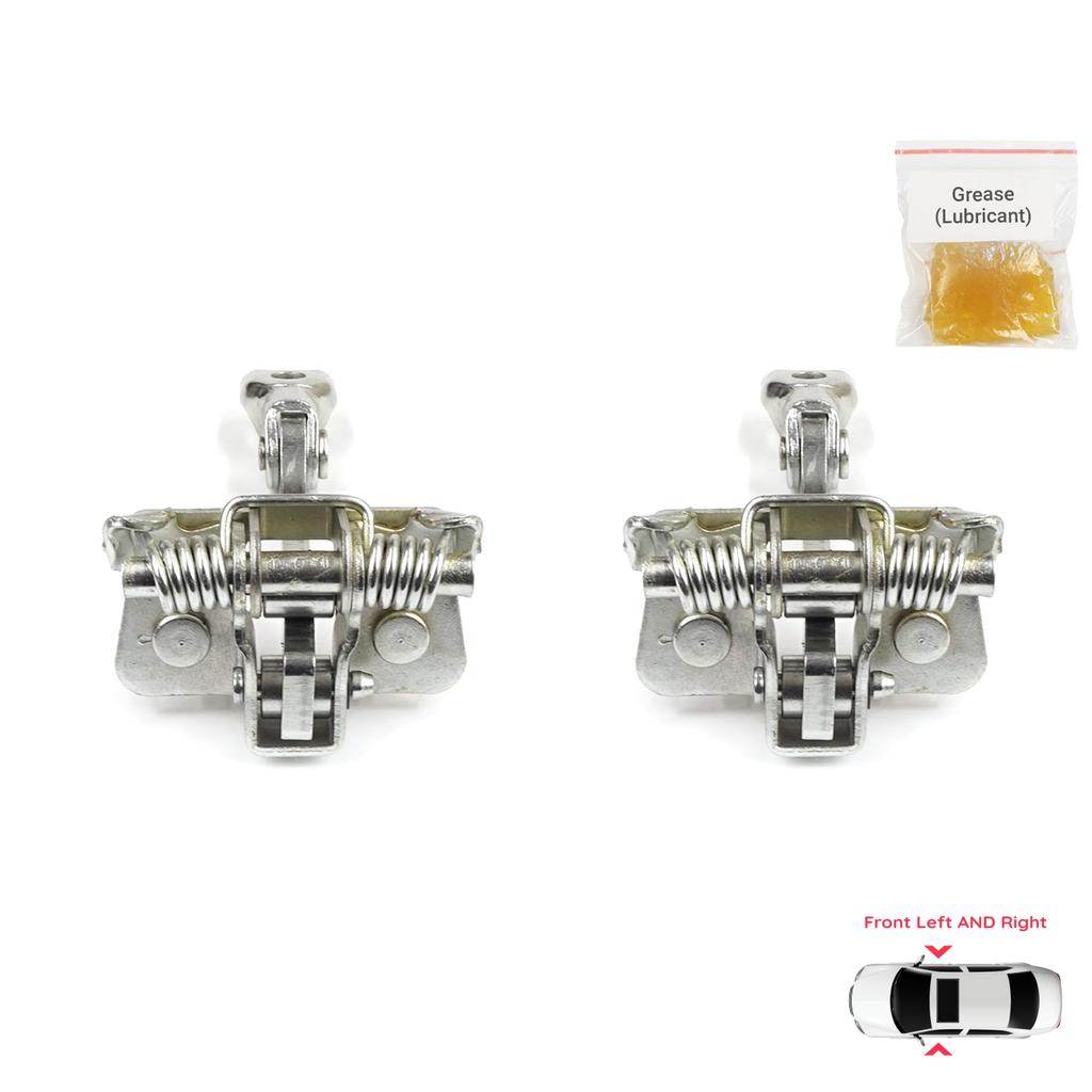 BDP949-1 2 Pieces Front Left AND Right Door Catch Hinge Brake Stop Check Limiter for Renault Master MK2 Opel Movano A Interstar 1998-2010 8200597523