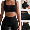 Women Seamless Yoga Shorts Striped Compression Running Shorts Skinny Activewear Gym Fitness Sport Summer Workout Solid Color Comfortable Lady Shorts