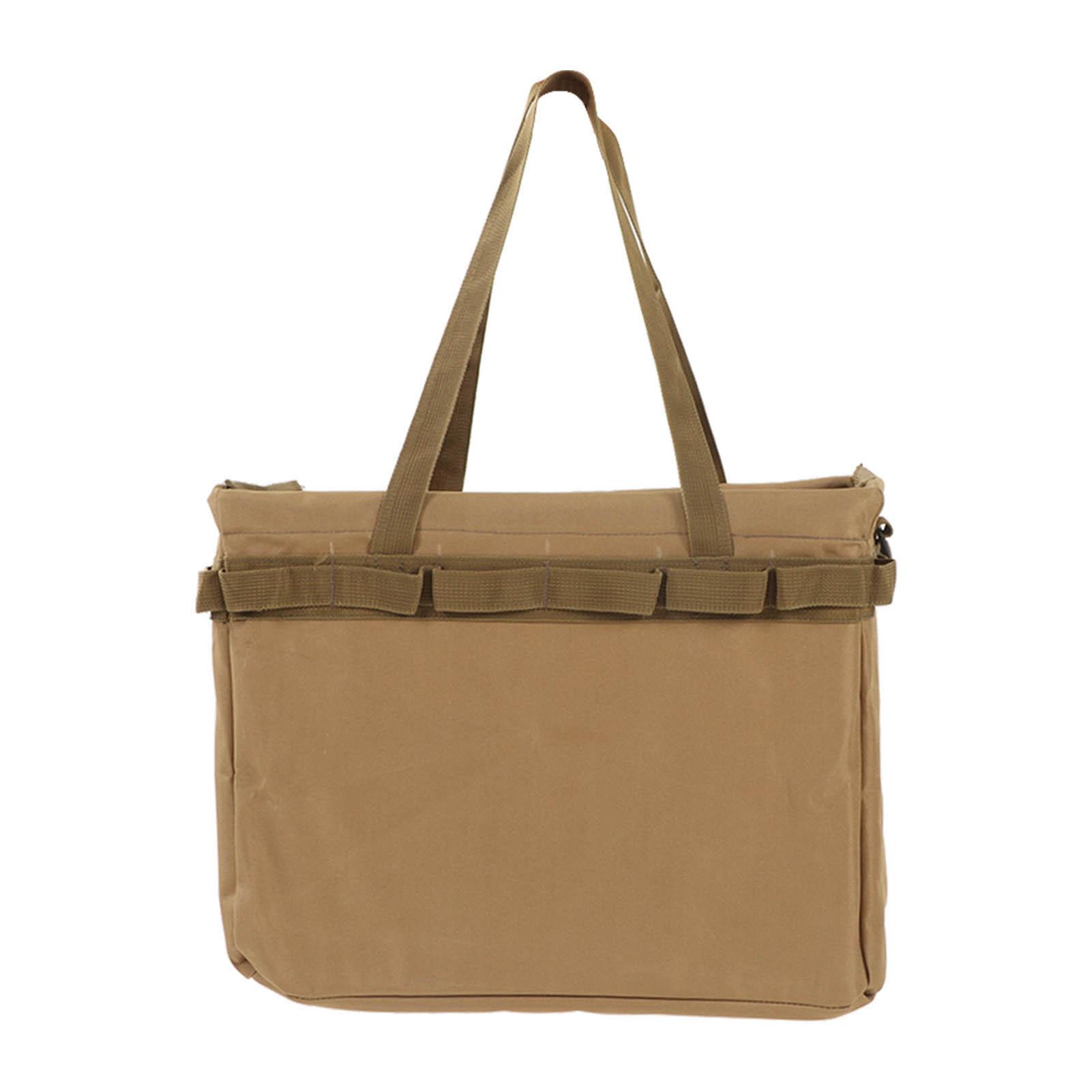 

Camping Tool Bag Collapsible Design Wide Mouth Large Capacity Oxford Fabric Tool Tote Bag for Camping Picnic Travel