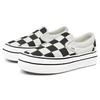 Vans Super ComfyCush Slip-On Big Classics Checker Women Sneakers Black Off-White VN0A4U1FXT4