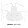 Maid Apron, Retro   Ruffle Apron White Apron for Women Pinalproper Apron Kitchen Cooking Baking Women Maid Costume for Waitress Kitchen Resta