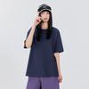 MINISO T-shirt Homme Oversize Coton Épais Imprimé Sapins