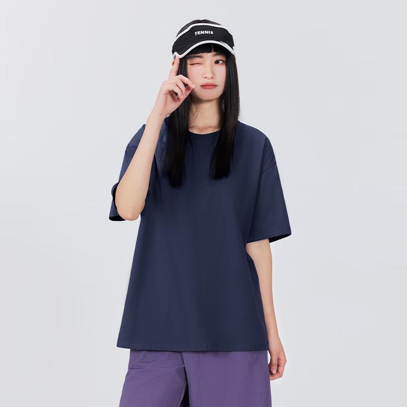 MINISO T-shirt Homme Oversize Coton Épais Imprimé Sapins