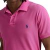 Polo Ralph Lauren Custom Slim Fit Maglia Piqué di Cotone da Uomo Rosa-Rosa MNPOKNI1N823387-650