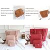 4pcs Lychee Pattern Womens Bag Single Shoulder Bag Cross Bag Handbag Bag Card