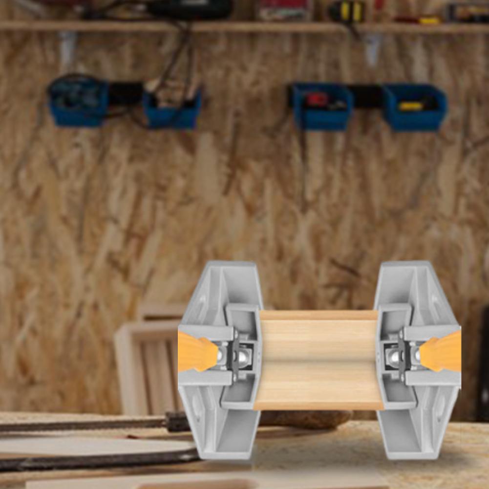 Corner Clamp Right Angle Woodworking Clamp Adjustable Swing Jaw Photo Frame Vise Holder Photo Framing Clamps Woodworking Tool