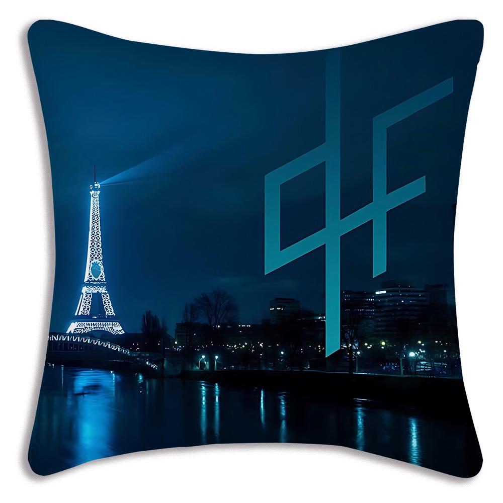 French rapper PNL Pillow Covers Cartoon Sofa Decorative Home Double-sided Printing Short Plush Cute Cushion Cover