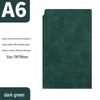 Customized A6 Soft Leather Notebook with Logo Printing, Pen Holder, and Soft Cover Business Journal