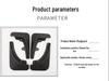 Honda Avancier Mudguards (2017-2024) - Dedicated Leather Car Mud Flaps