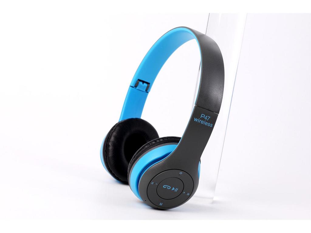 P47 Foldable Over-Ear Wireless Bluetooth Headphones