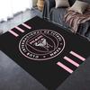 Nouveau Tapis Inter Miami CF 2025 pour Salon Chambre Maison Décoration Canapé, Tapis de Sol Antidérapant pour Jouer avec les Enfants