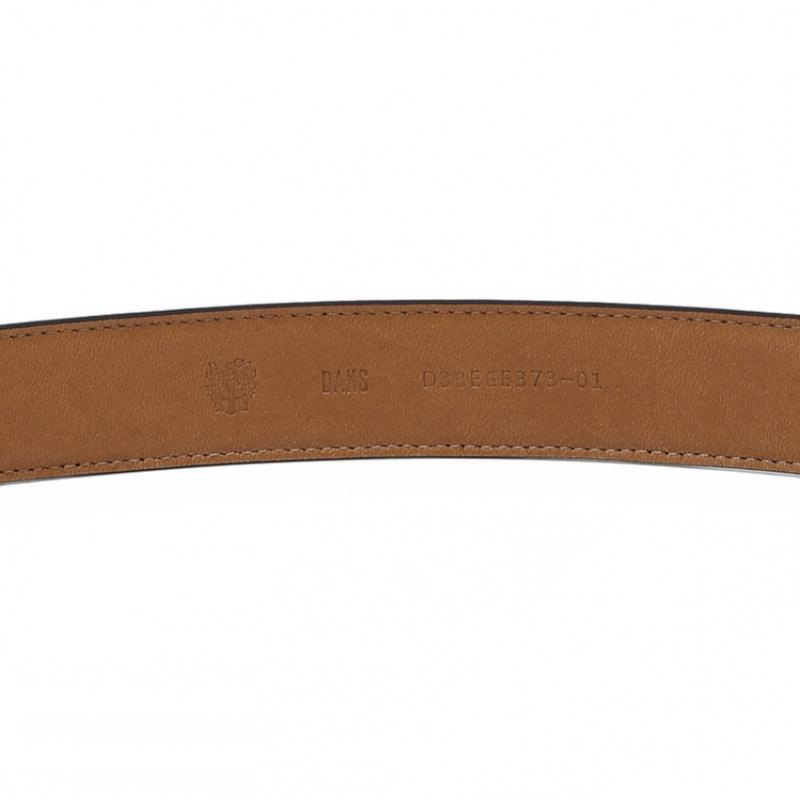 Daks Italian Leather Black Hook Belt Dbbe6e373bk