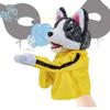 Plys Dyre Boksende Hund Interaktiv Dukke Legetøj Med Stemme Hånddukke Husky