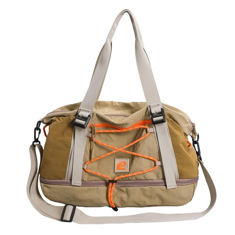 New short-distance large-capacity travel bag Boarding luggage bag Portable mountaineering sports fitness maternity storage bag